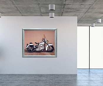 ハーレーダビッドソン■歴代バイクイラスト額入りポスター■壁掛け◎■大型106cm ハーレーダビッドソン□歴代バイクイラスト額入りポスター